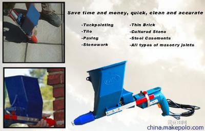 省时省力 海特机械电动填缝机引领门窗施工新变革