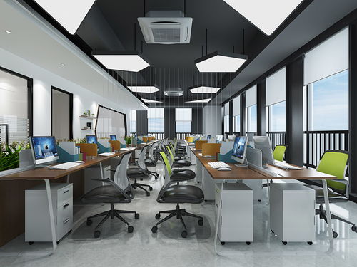 南城400平机械公司办公装修 东莞集景25天完成现代风格装修实例解析